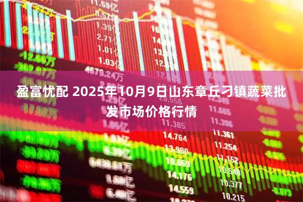 盈富忧配 2025年10月9日山东章丘刁镇蔬菜批发市场价格行情